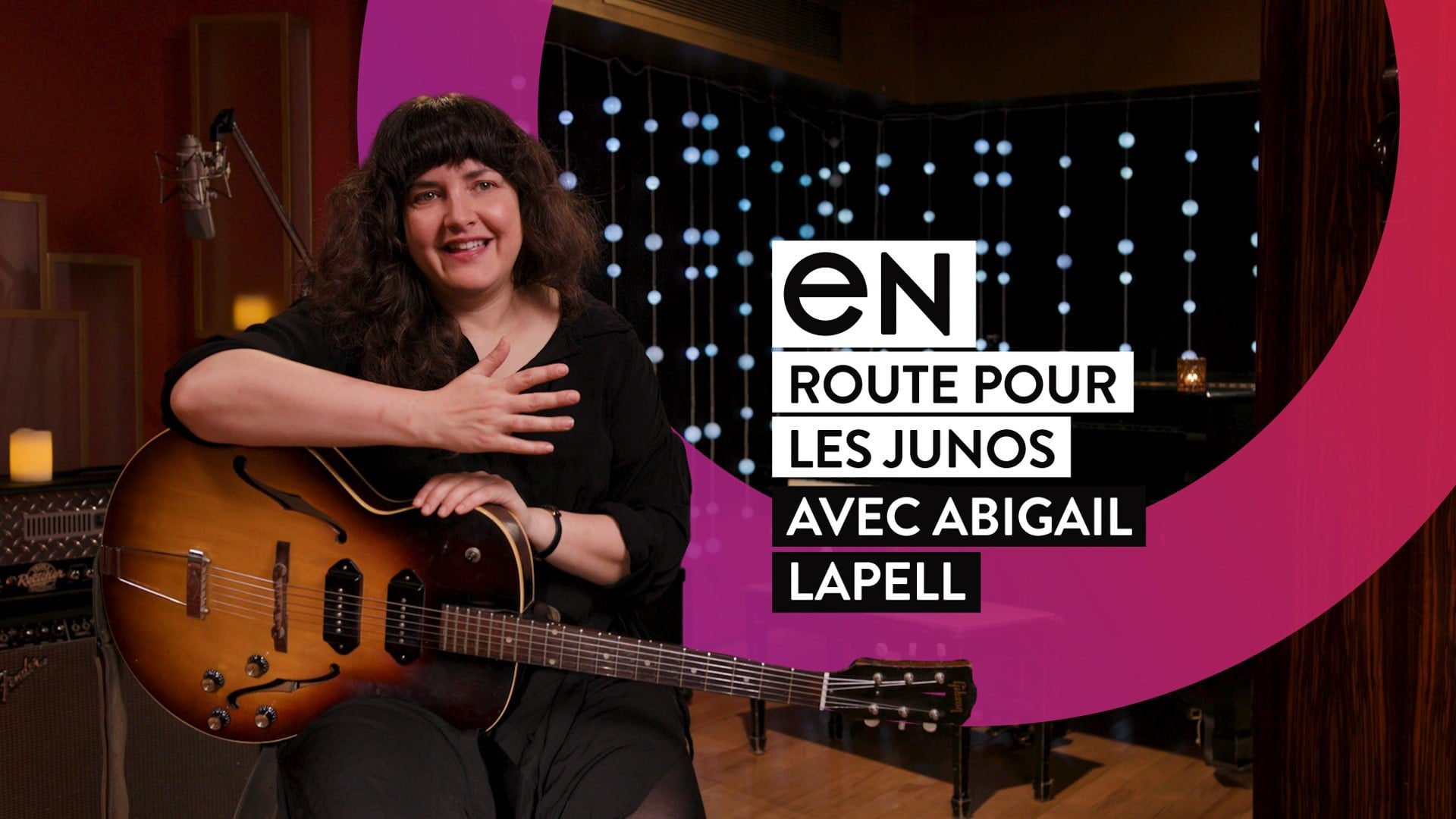 Video - EN route pour les JUNOS avec Abigail Lapell