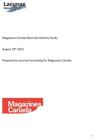 Alternate Delivery Study