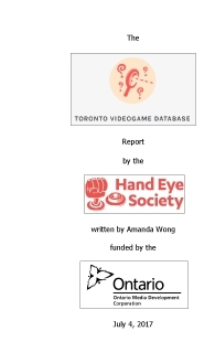 Toronto Videogame Database (TOVGDB)