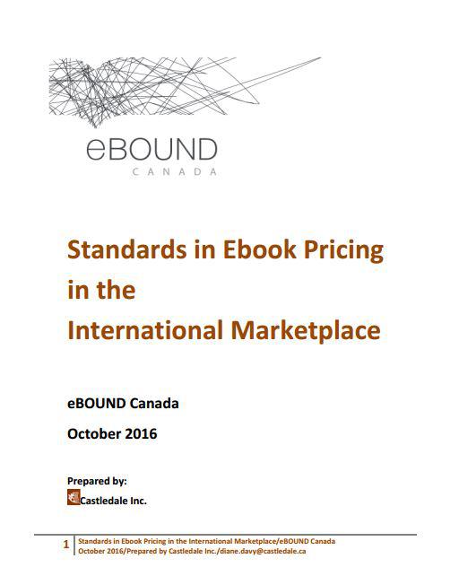 Standards in Ebook Pricing in the International Marketplace