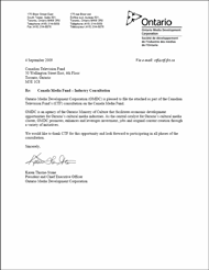 Canada Media Fund Consultation