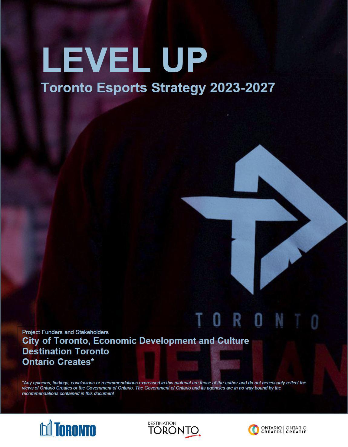Level Up: Toronto’s Esports Strategy 2023-2027