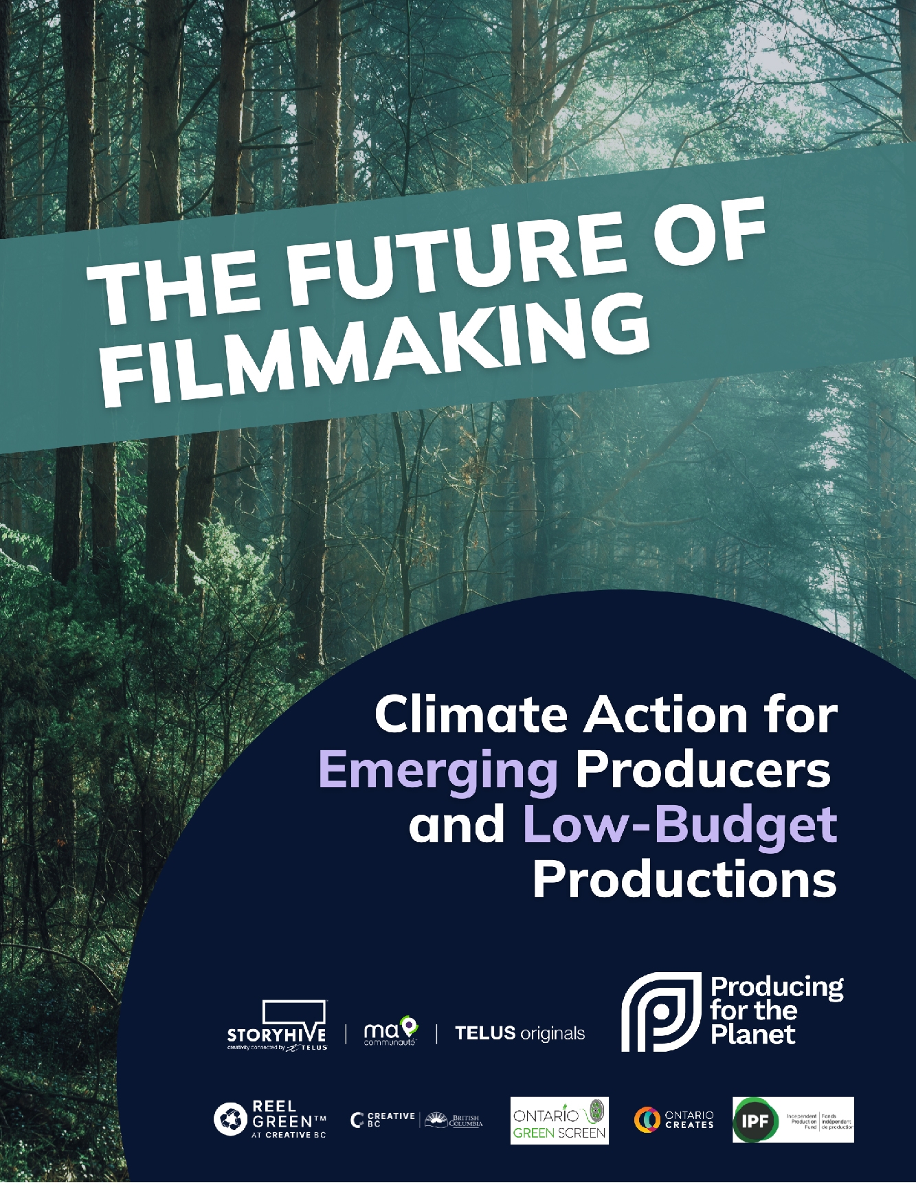 Cover image of the Producing for the Planet Guide