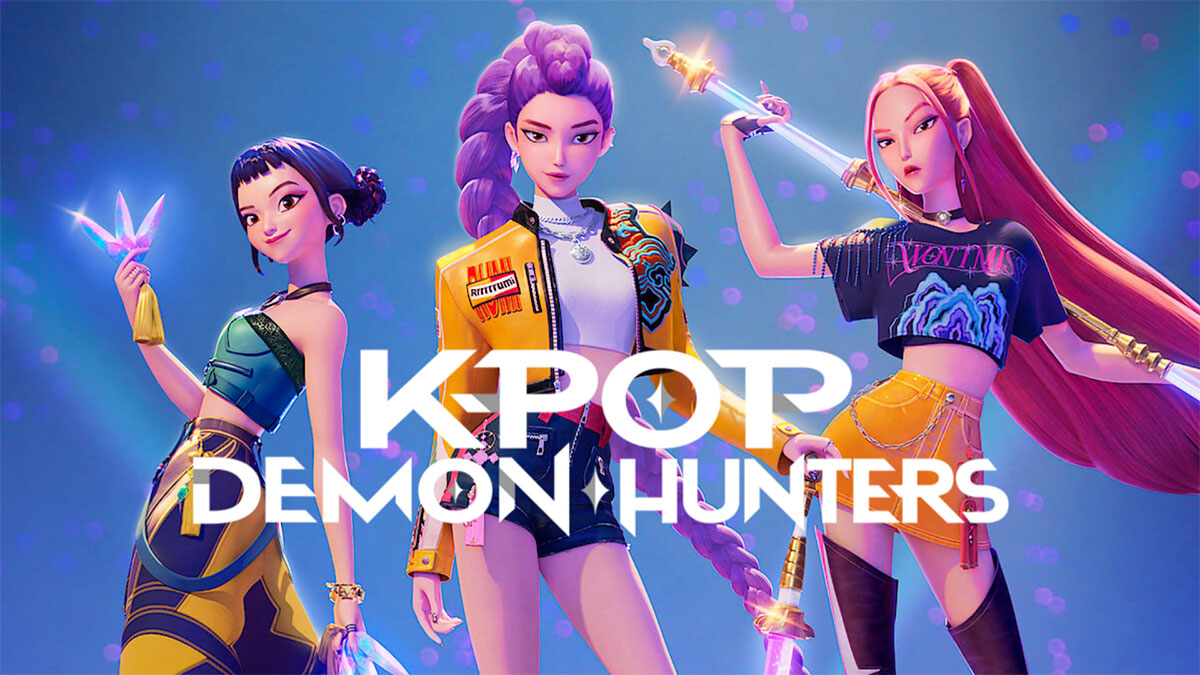 K-pop demon hunters poster