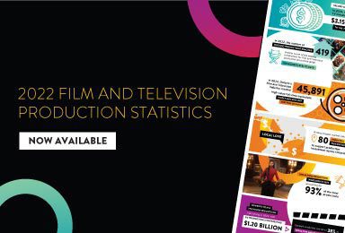 2022 FILM AND TV PRODUCTIONS STATISTICS